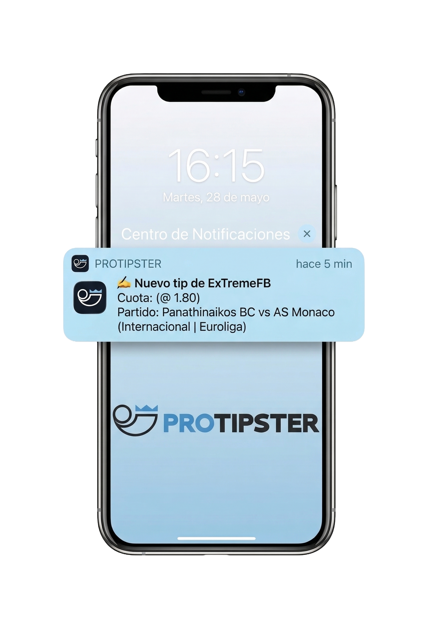 Notificaciones push de tipsters