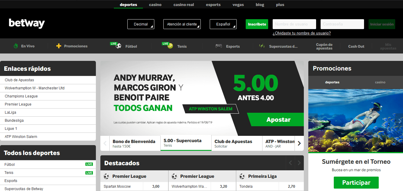 Betway Apuestas Deportivas