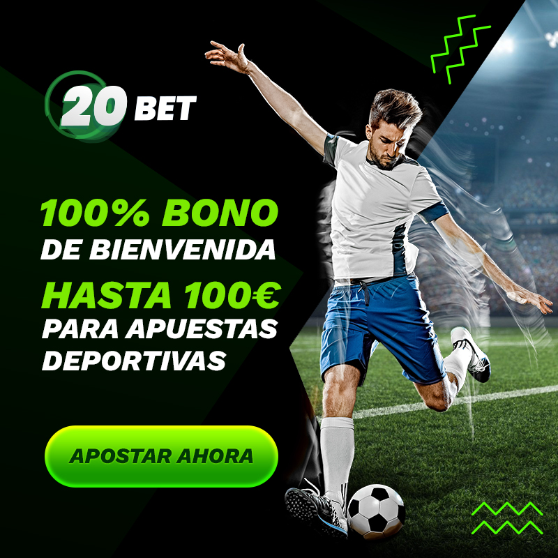 Bono de Bienvenida de 20Bet